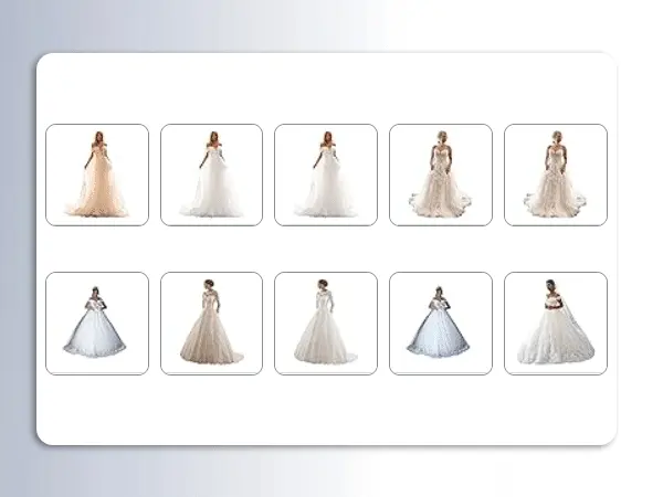 Choose wedding dress style